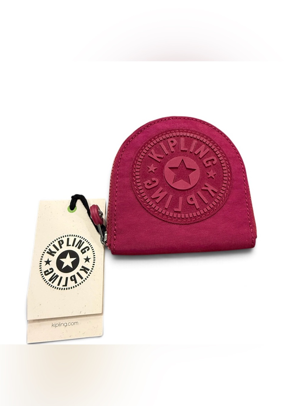 Kipling Cresita Purple Fig Card Holder